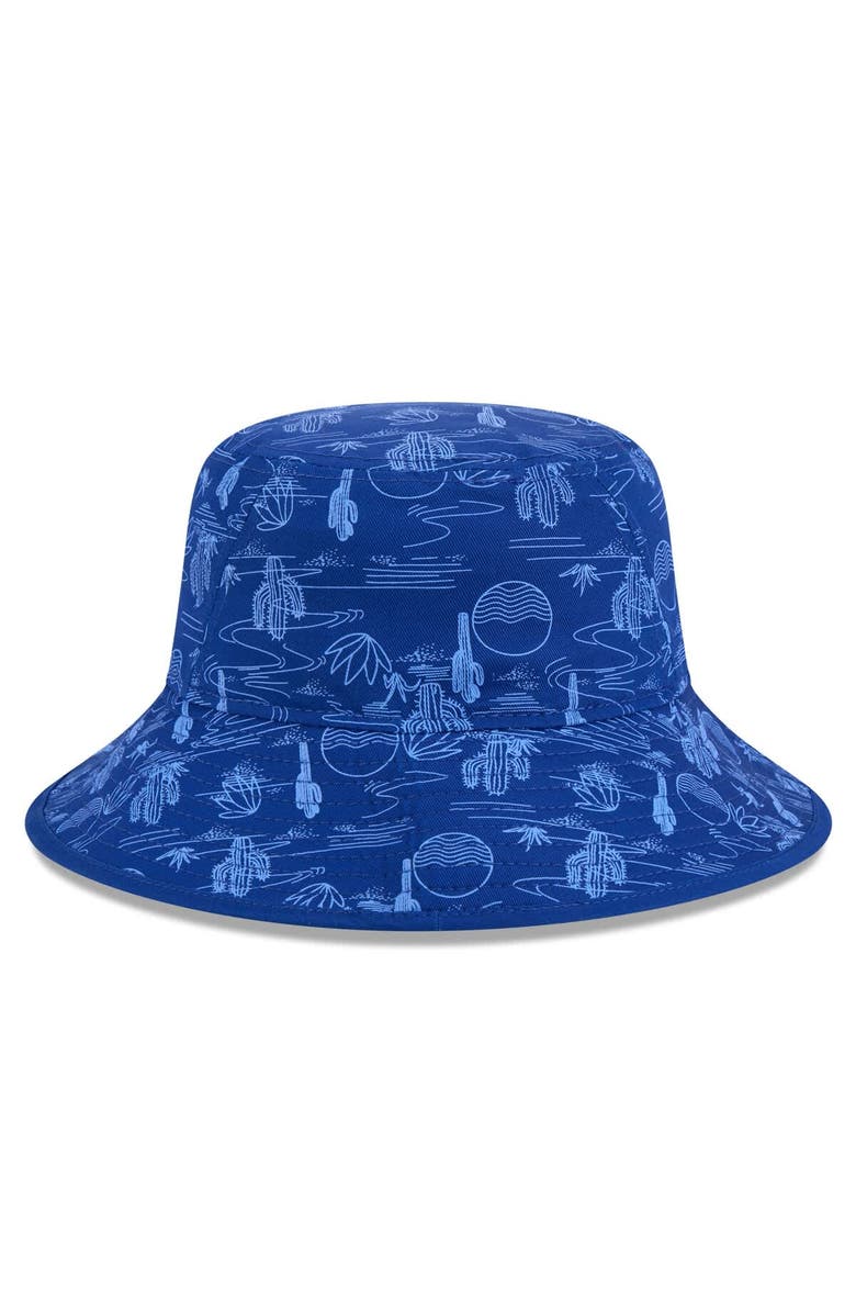 New Era Men's New Era  Royal Chicago Cubs 2025 Spring Training All Over Print Bucket Hat, Alternate, color, 