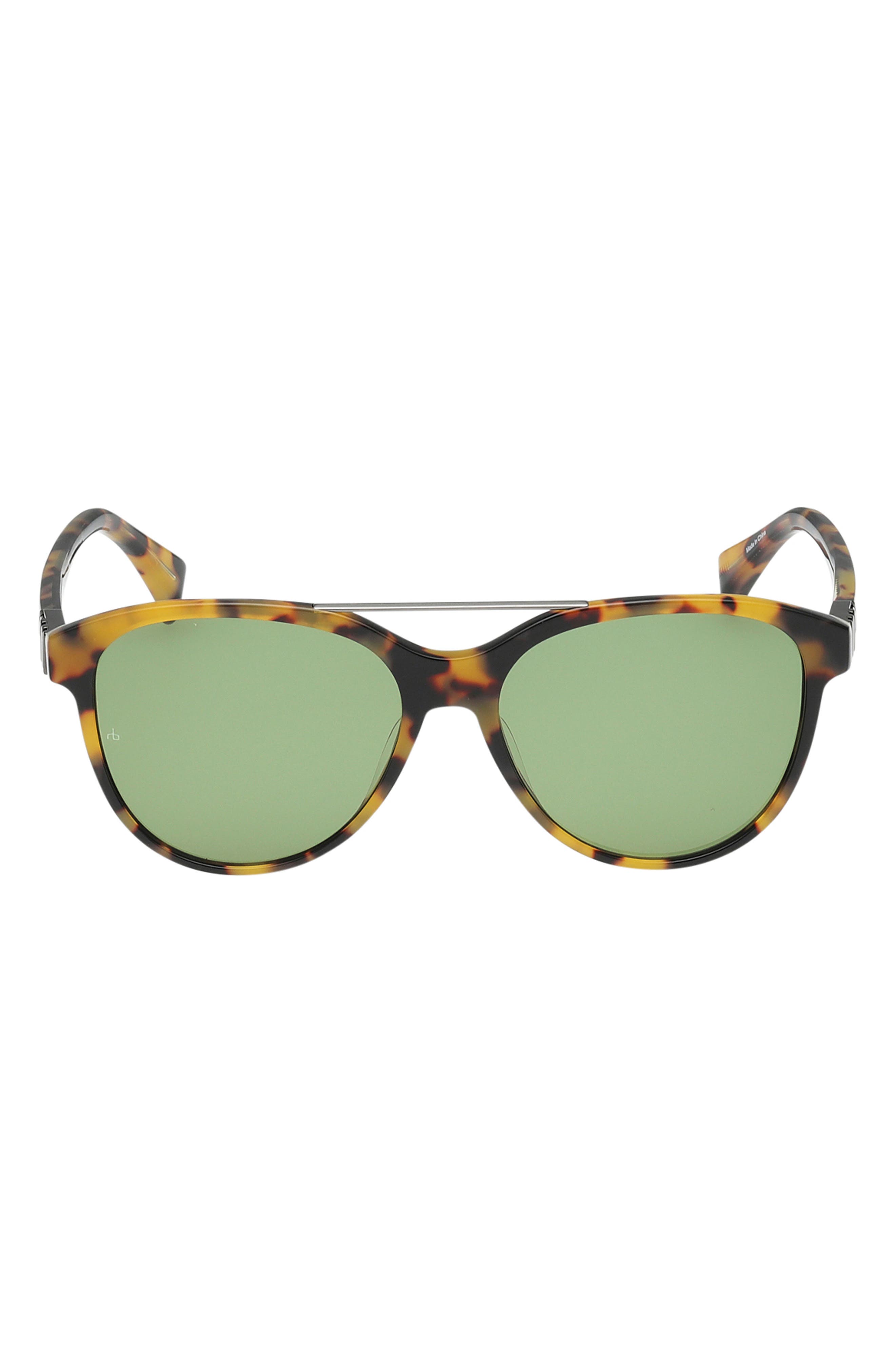 MILKY AMBER TORT/ GREEN LENSES