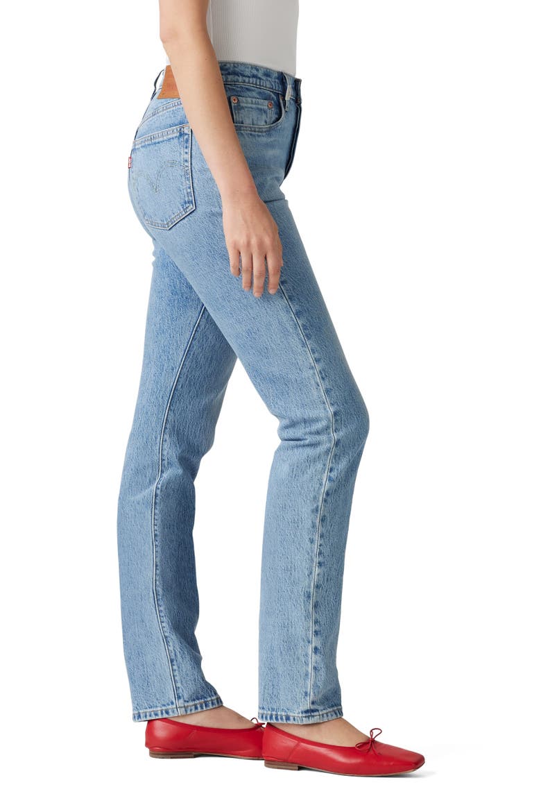 501 '90s High Waist Straight Leg Jeans, Alternate, color, HOLLOW DAYS