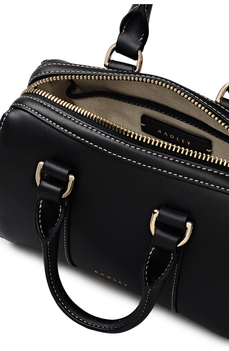 Radley Mini Noble Alley Zip Top Handle Bag, Alternate, color, Black