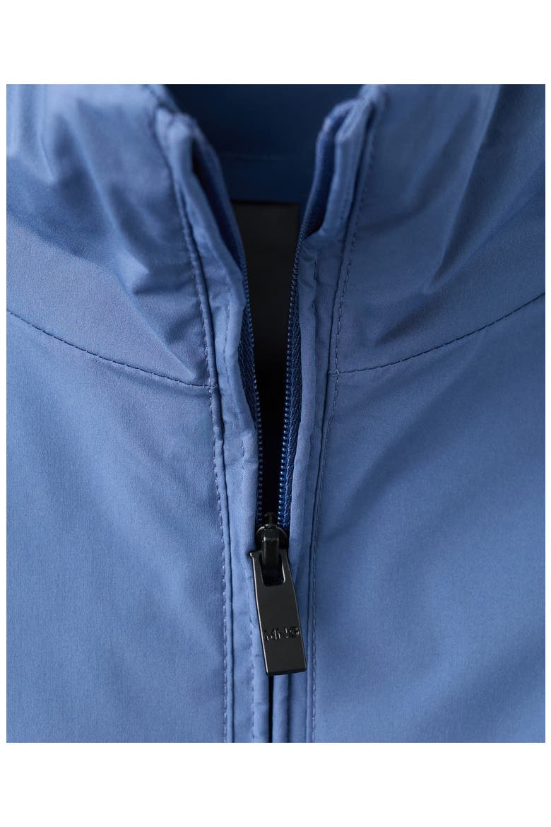 Waterproof Zip Front Jacket, Alternate, color, VIBRANT BLUE