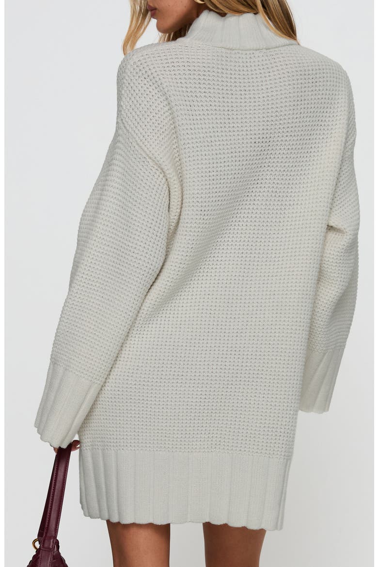Tarin Knit Long Sleeve Sweater Dress, Alternate, color, CREAM