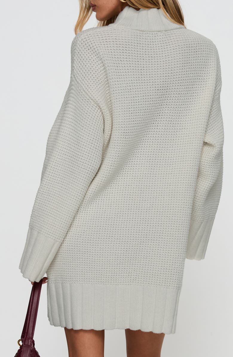 Princess Polly Tarin Knit Long Sleeve Sweater Dress, Alternate, color, 