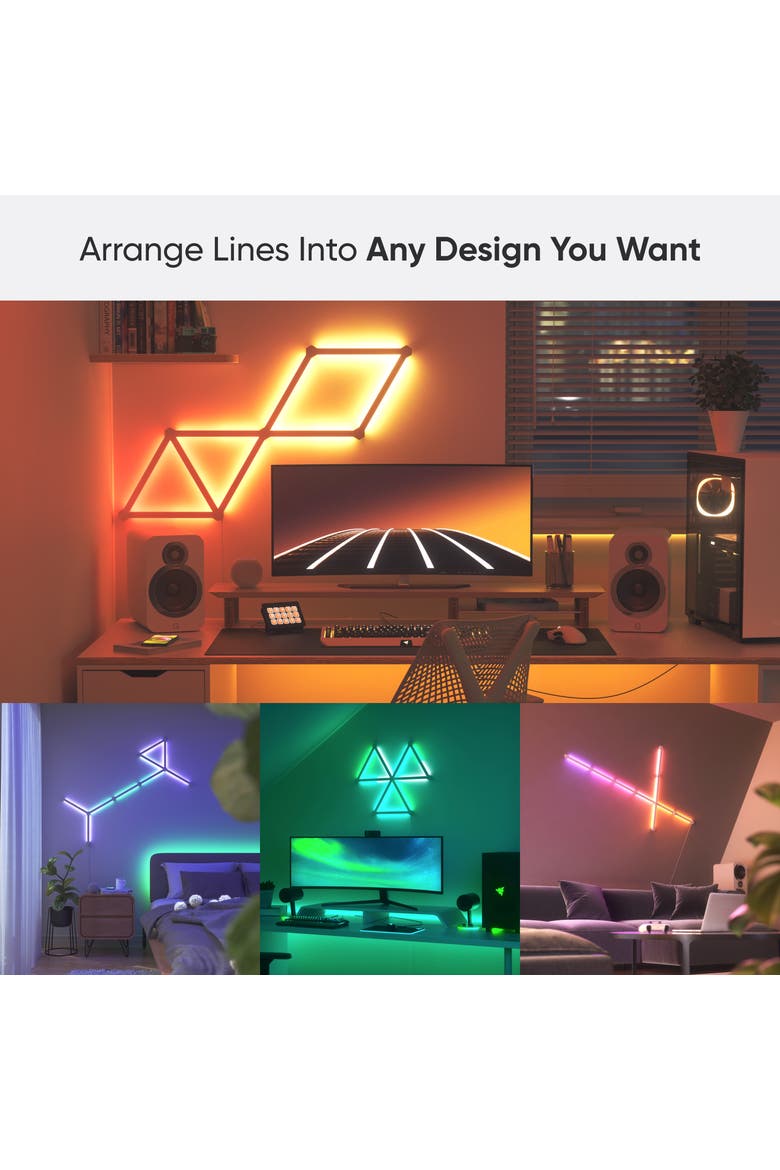 Lines 60 Degrees Smarter Kit, Alternate, color, Multicolor