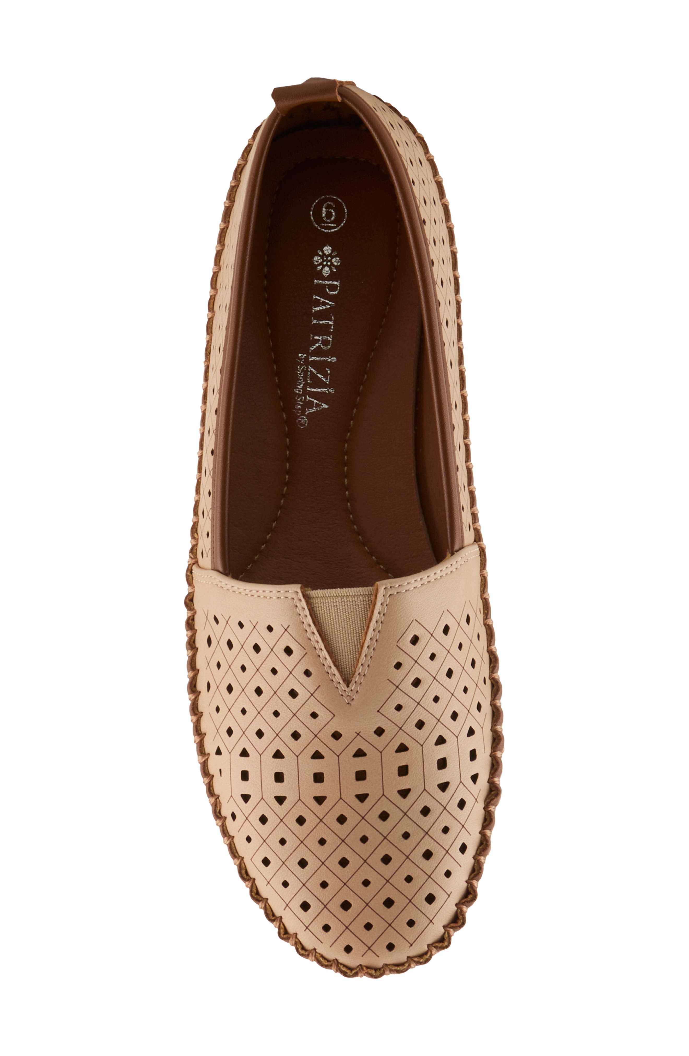 Pavri Perforated Loafer, Alternate, color, BEIGE