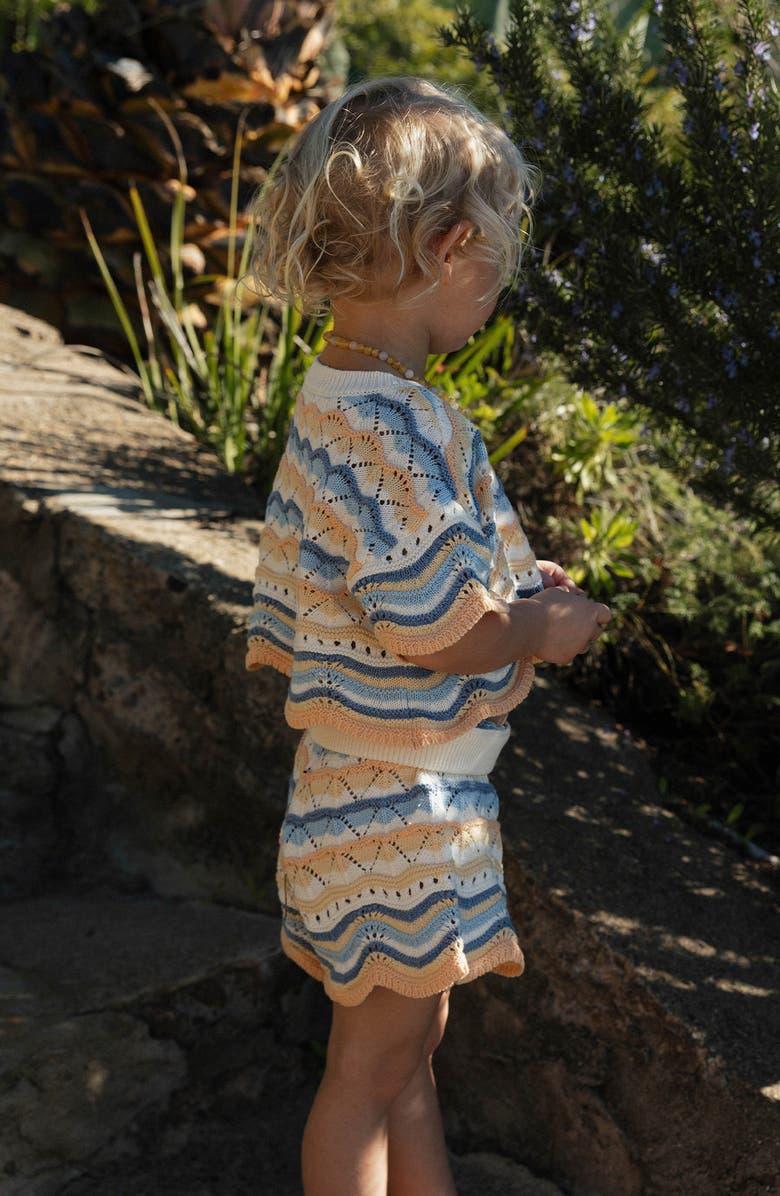 LSPACE Kids' Sunnie Knit Top & Shorts Set, Alternate, color, 