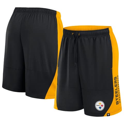 Men's Fanatics Black Pittsburgh Steelers No Defense Shorts
