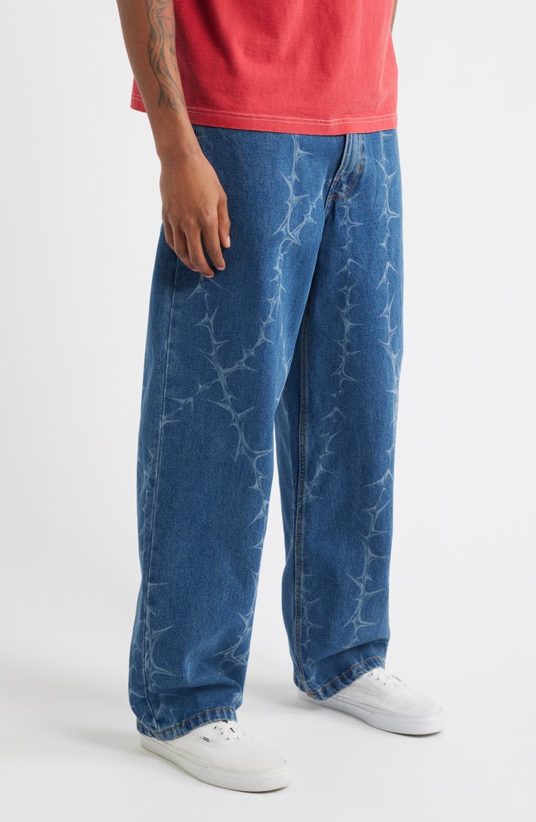 Vans Check-5 Baggy Jeans, Alternate, color, Vintage Indigo