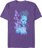 Wicked: For Good Men's Wicked For Good Glinda Double Exposure Portrait  Graphic T-Shirt