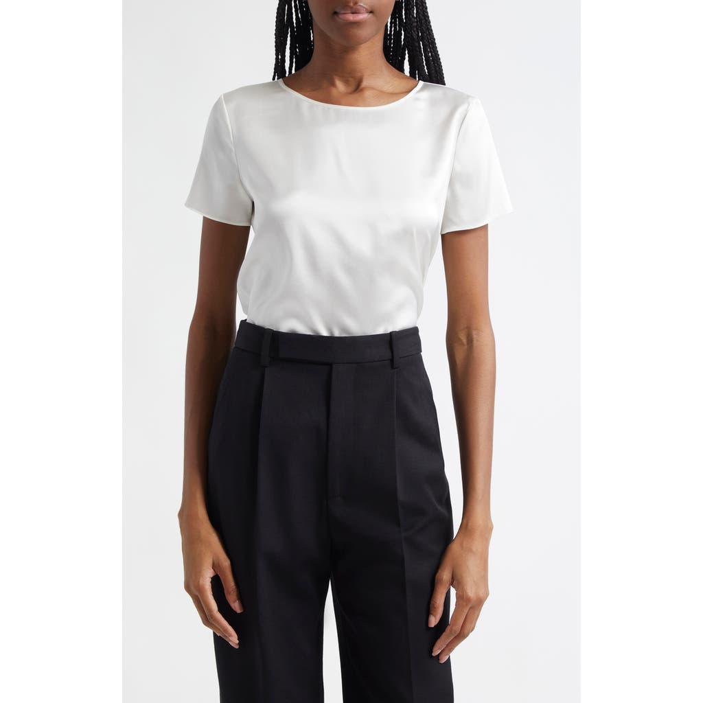 Emporio Armani Short Sleeve Shirt In Viola