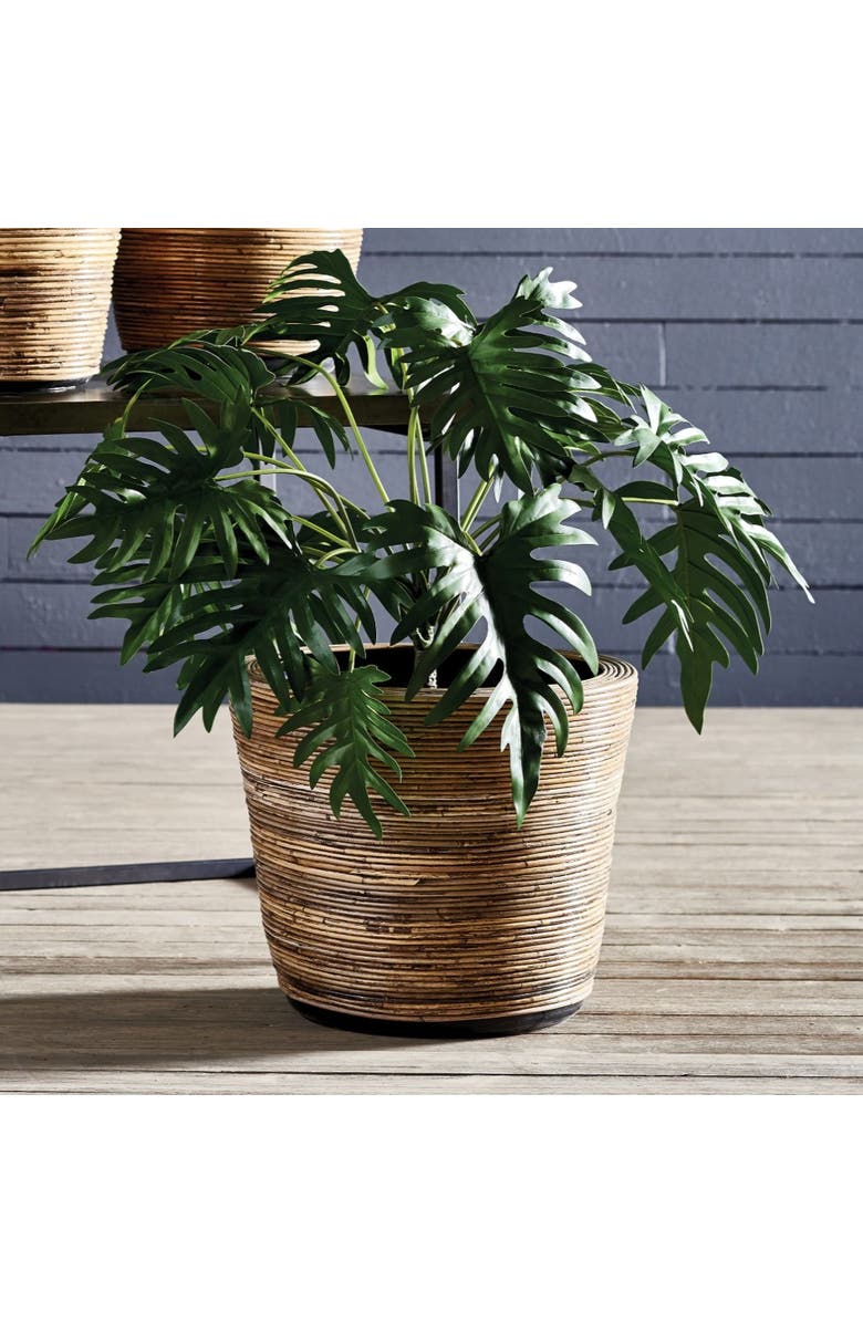 Napa Home & Garden Wrapped Dry Basket Planter 20.75", Alternate, color, Beige