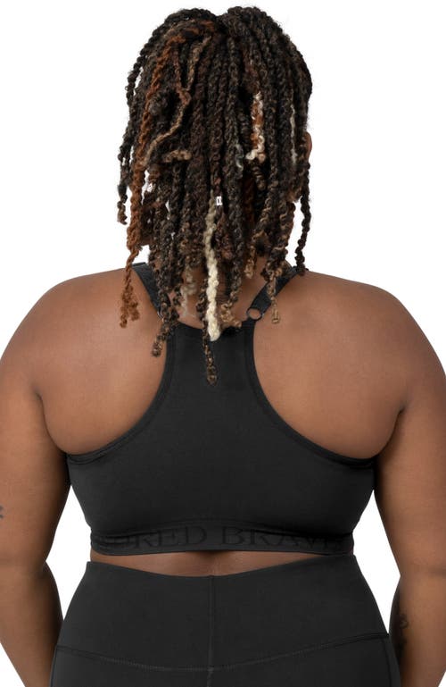 Kindred Bravely Busty Sublime Hands-free Pumping & Nursing Sports Bra In Black