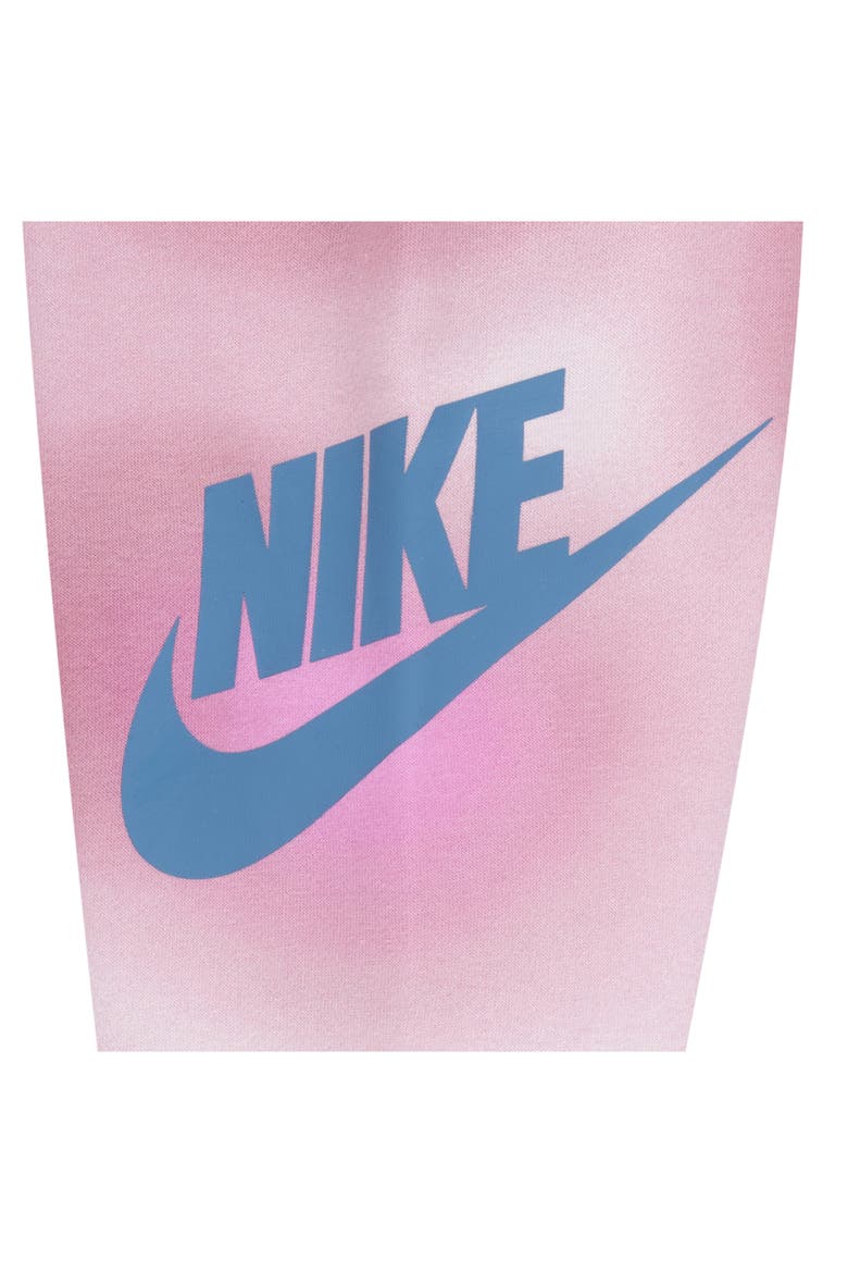 Kids' Swoosh Graphic Hoodie & Joggers, Alternate, color, MAGIC FLAMINGO