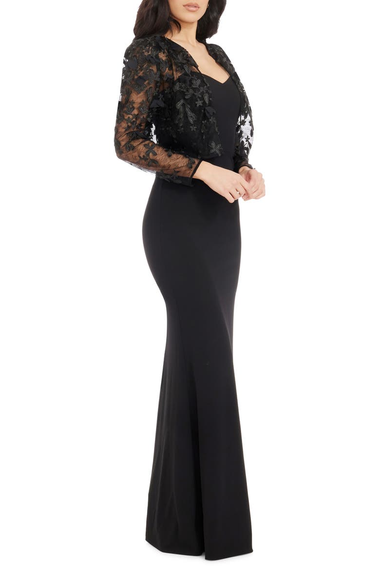 black sheer jacket for dress OVERSIZE SHEER JACKET IN BLACK