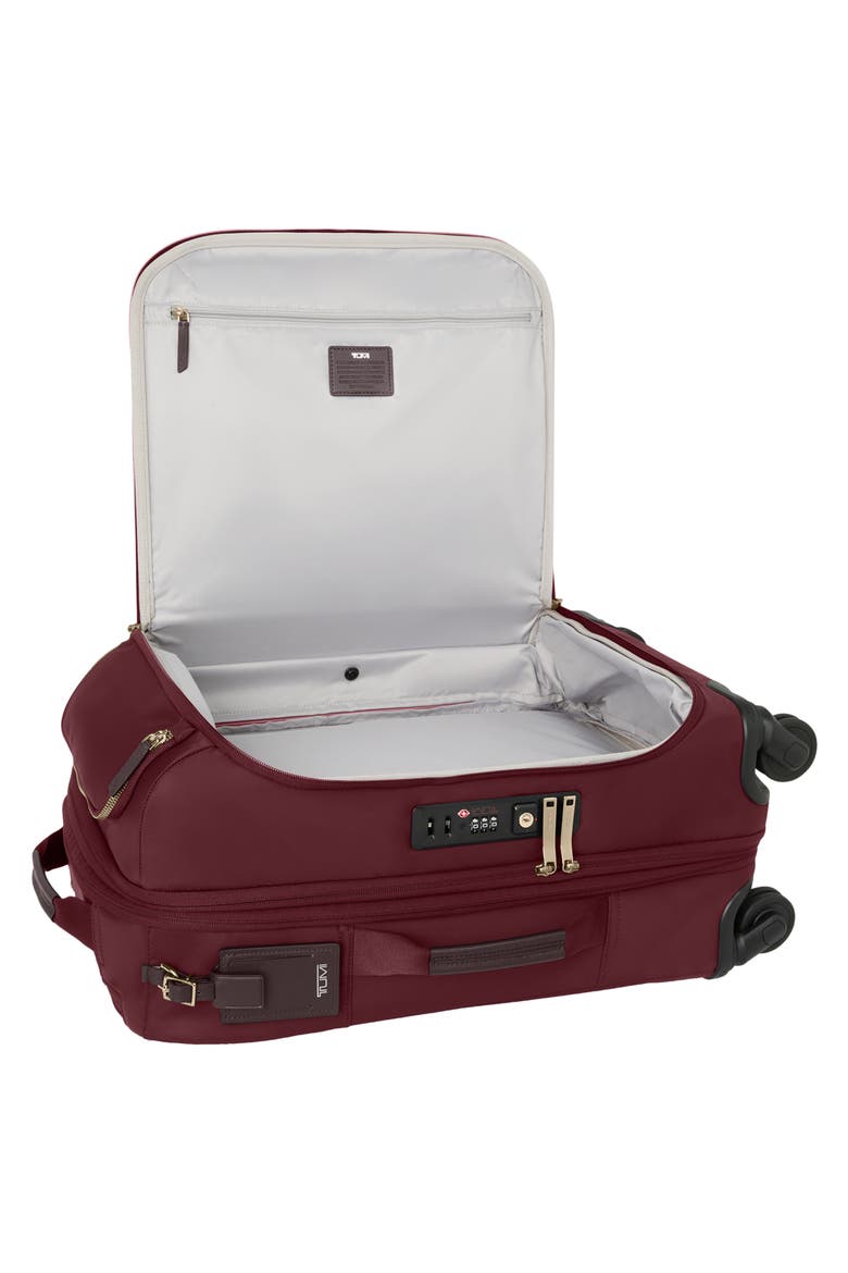 Voyageur Léger 22-Inch International Expandable Wheeled Carry-On Suitcase, Alternate, color, WINE