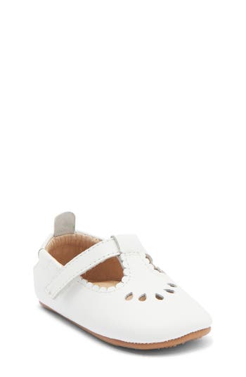 Old Soles Kids' Droplet Mary Jane Flat In White
