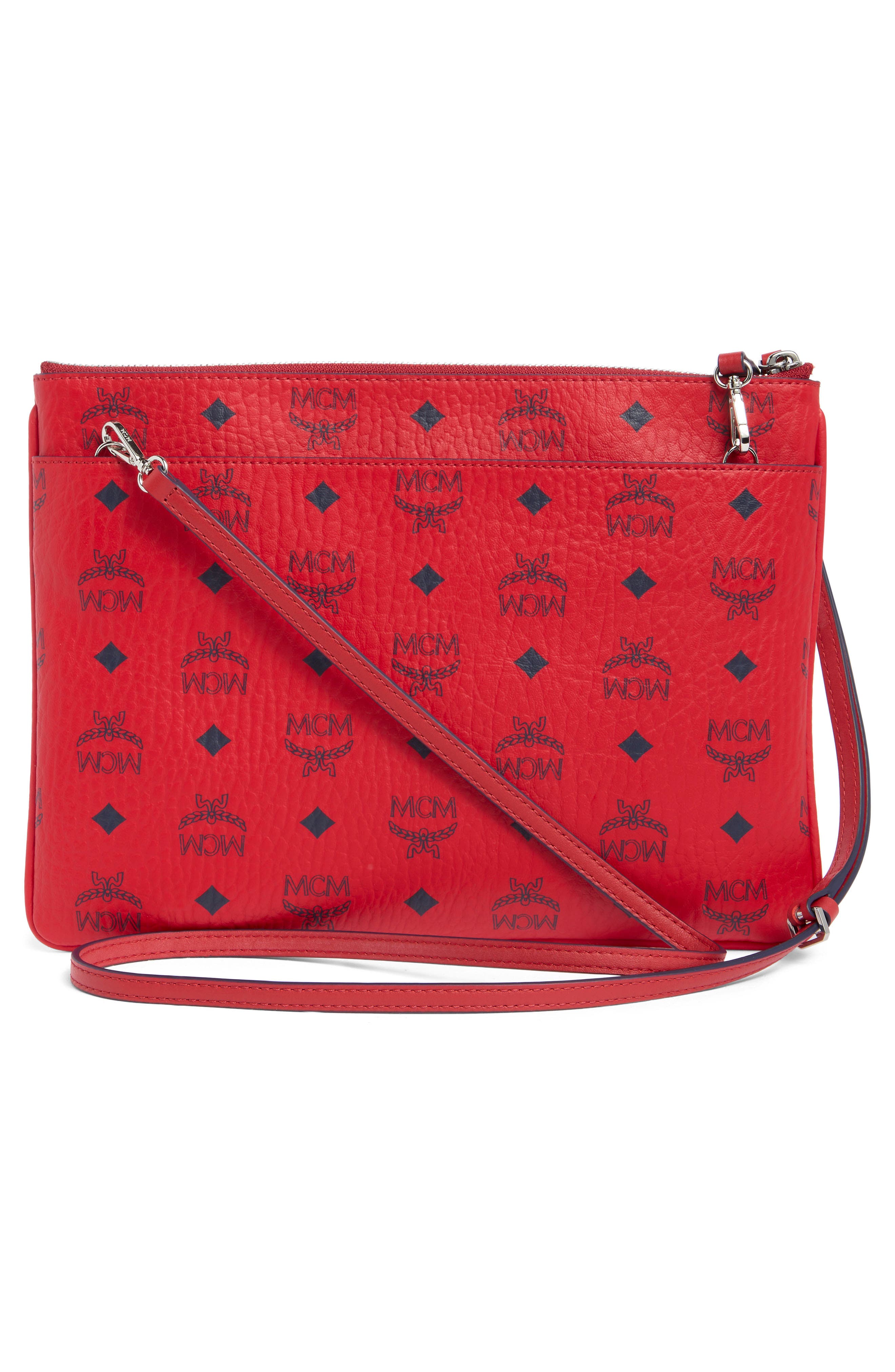 MCM Aren Visetos Crossbody Bag, Alternate, color, 