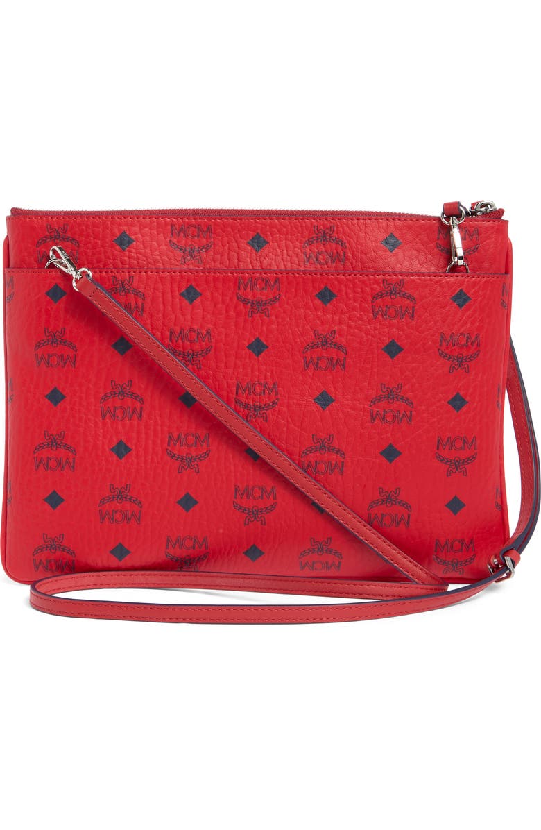 MCM Aren Visetos Crossbody Bag, Alternate, color,