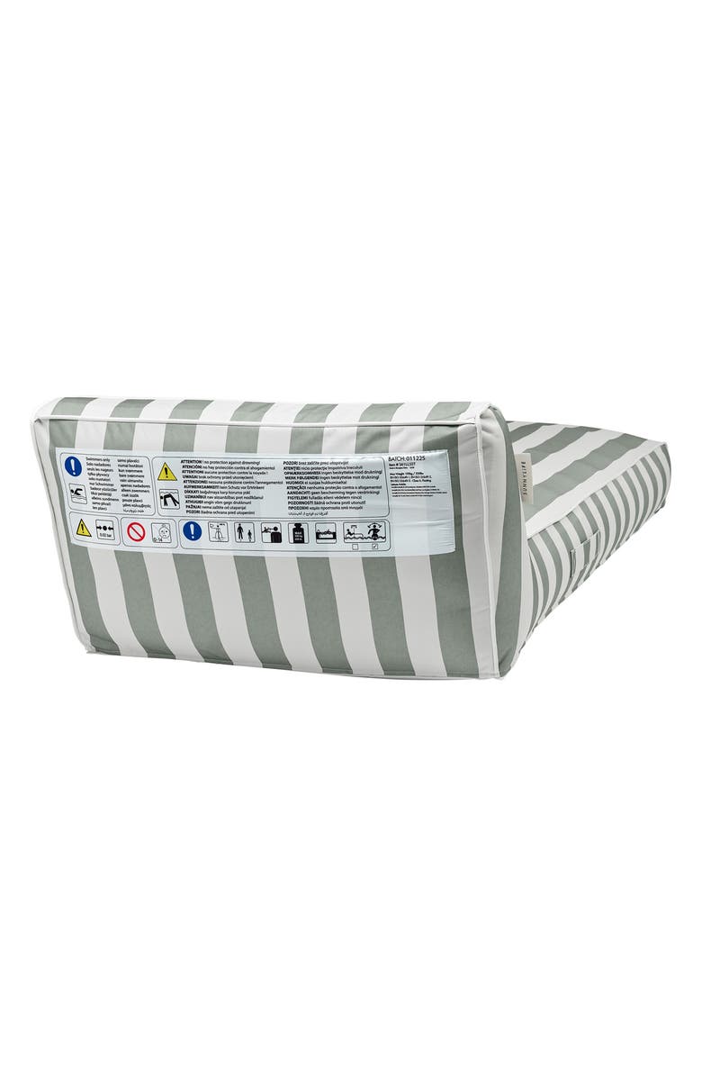 Sunnylife Luxe Lounger Casa Cream Inflatable Pool Float, Alternate, color, 