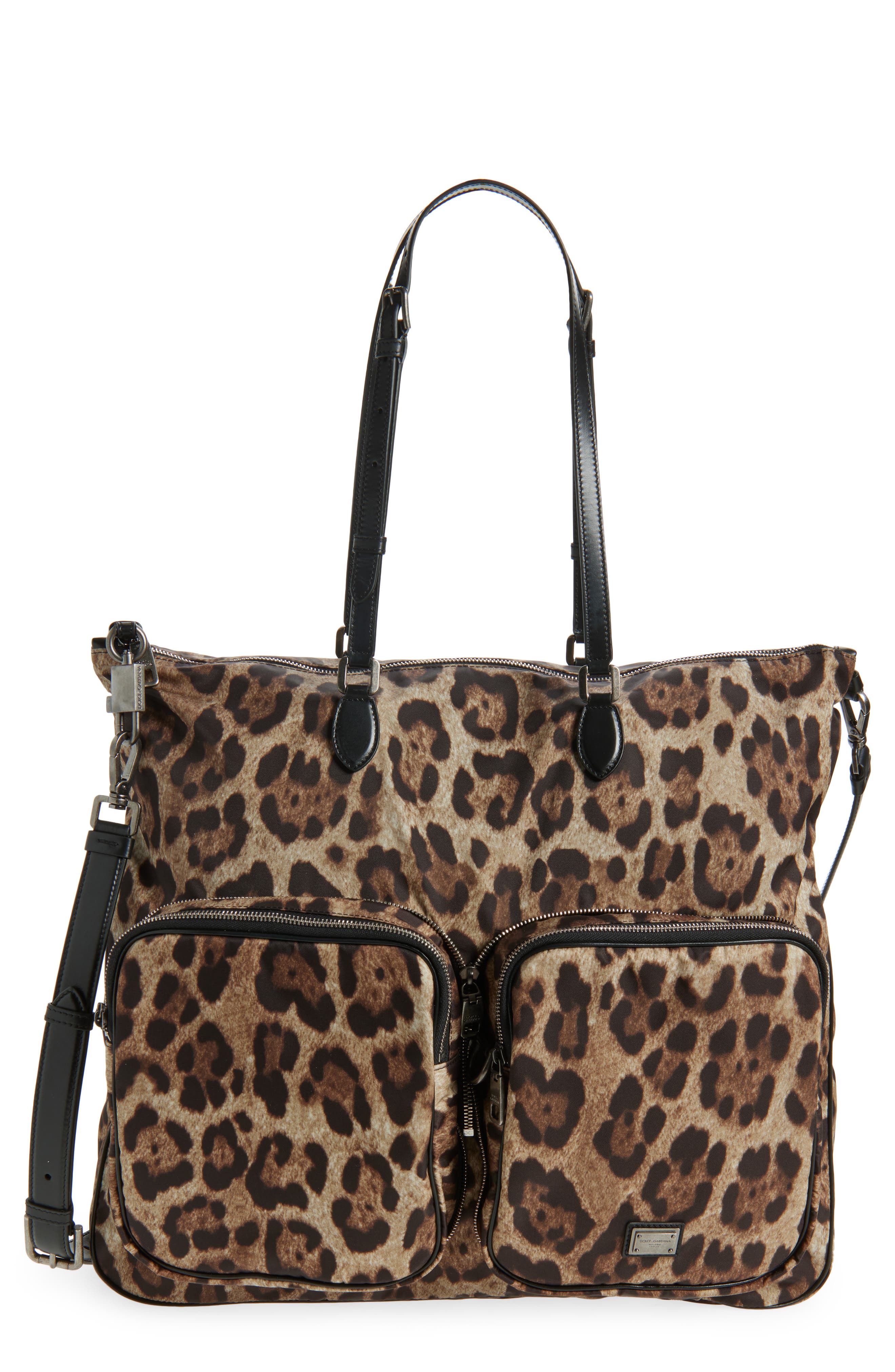 Dolce&Gabbana Zaino Reversible Bag, Main, color, Leo New