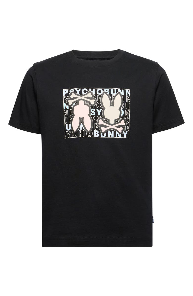 Psycho Bunny Kids' Gold Coast Graphic T-Shirt, Main, color,