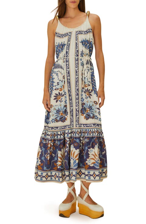 Ana Tapestry Linen Blend Sundress