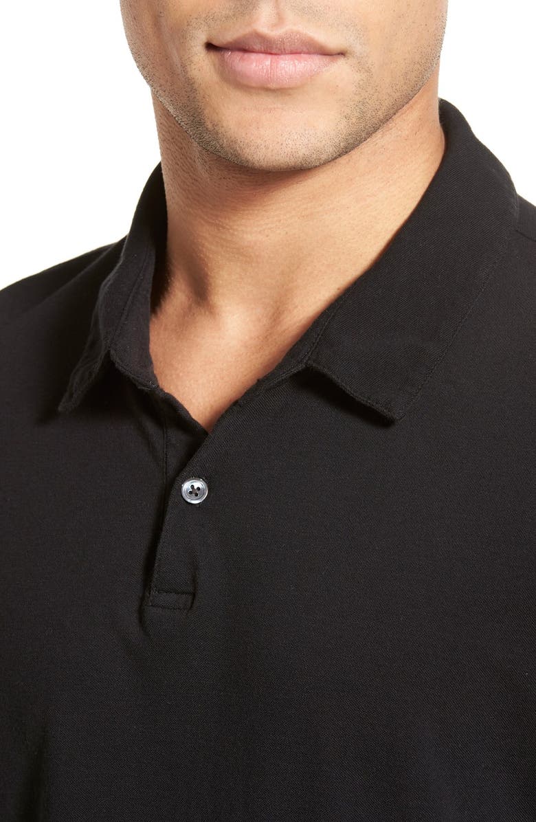 James Perse Trim Fit Piqué Polo, Alternate, color, 