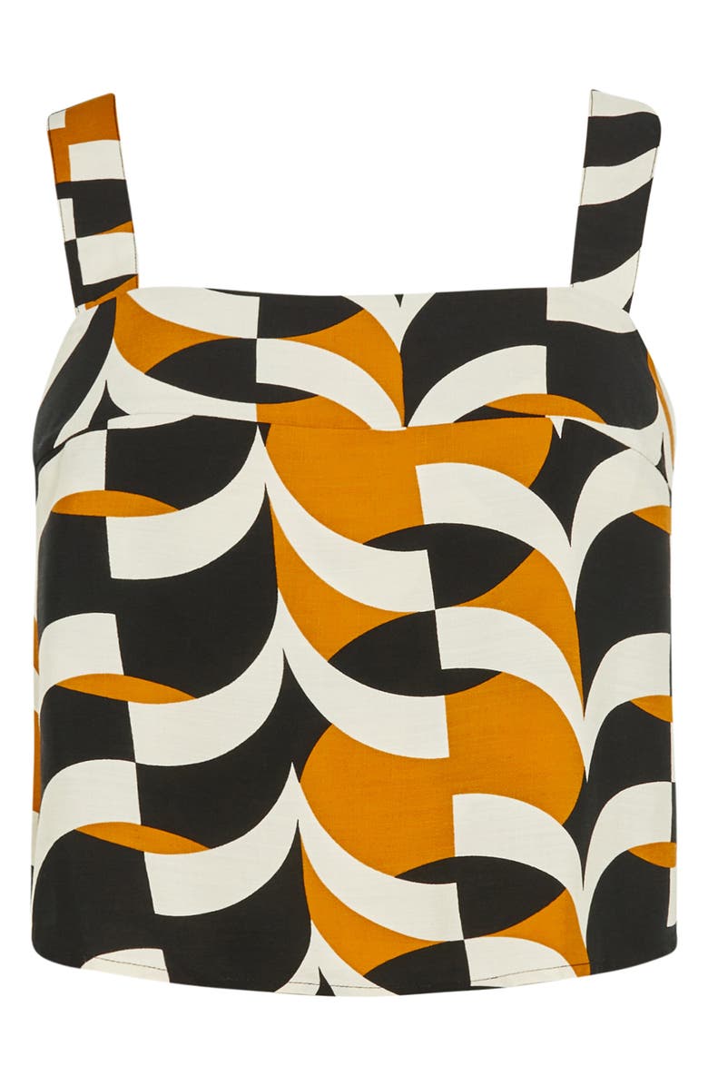 City Chic Mystic Top, Alternate, color, Black Print