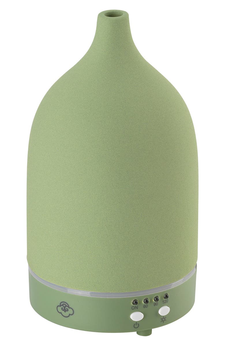 SERENE HOUSE Vapor Ceramic Ultrasonic Diffuser, Alternate, color, Green