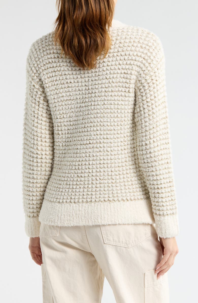 WISHLIST Bubble Texture Lurex Knit Sweater, Alternate, color,