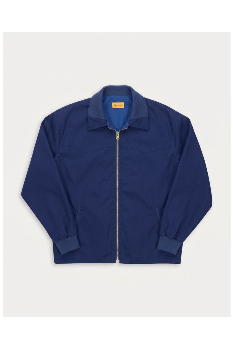 Weber Reversible Twill Jacket, Main, color, Blue