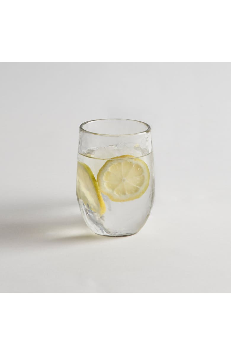 The Collective Home Pebbled Medium Glasses - Set of 4, Main, color, 