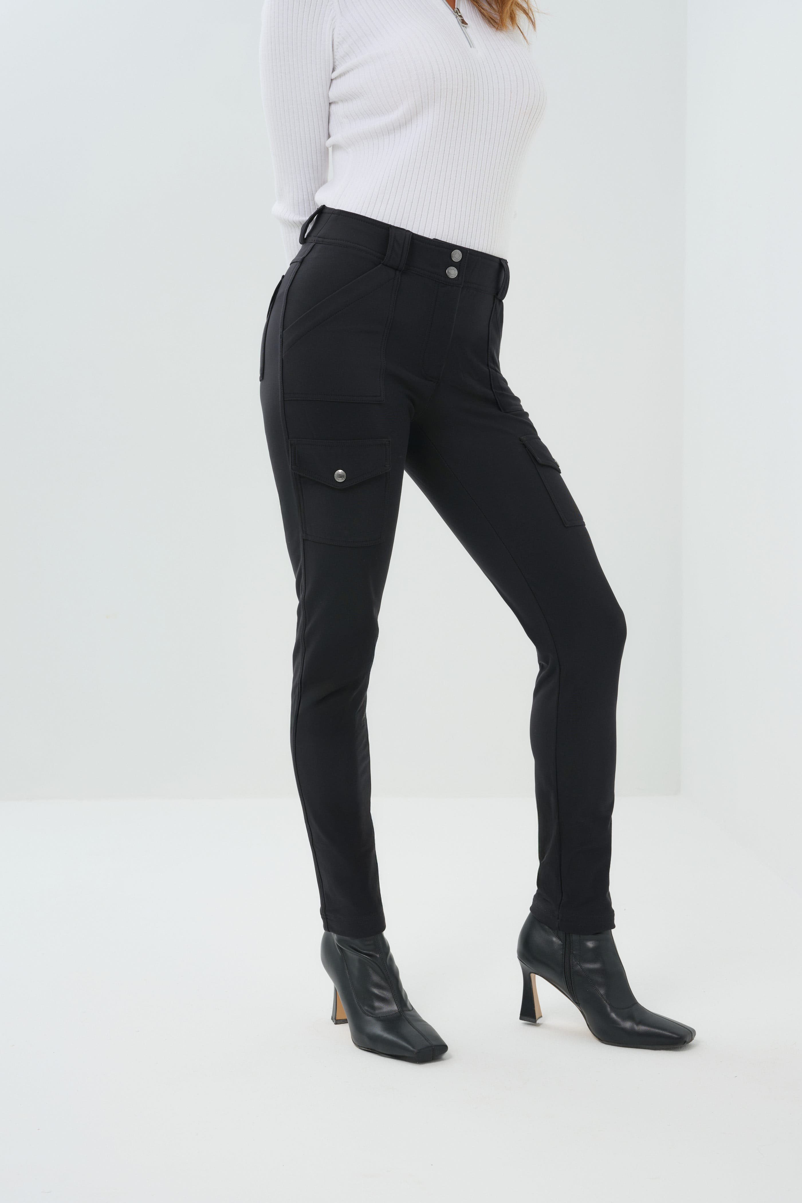 Kate Cozy Fleece-Lined Travel Pant - image 2