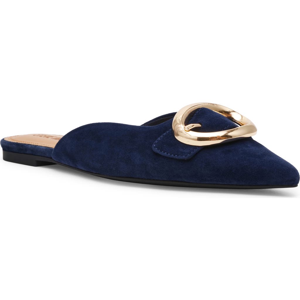 Steve Madden Ira Pointed Toe Mule In Blue