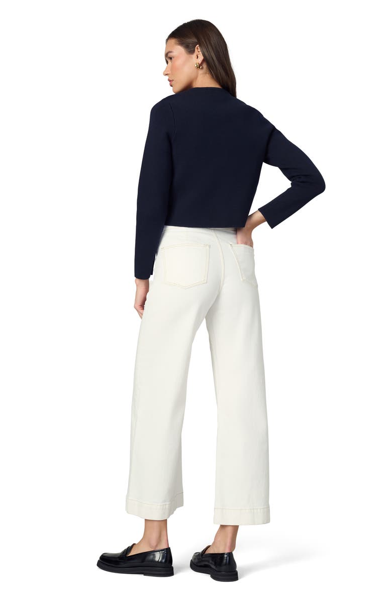 Joe's The Ellia Ankle Wide Leg Jeans, Alternate, color, Milk
