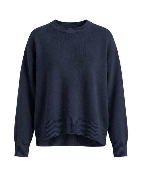 Caden Cotton Crewneck Sweater