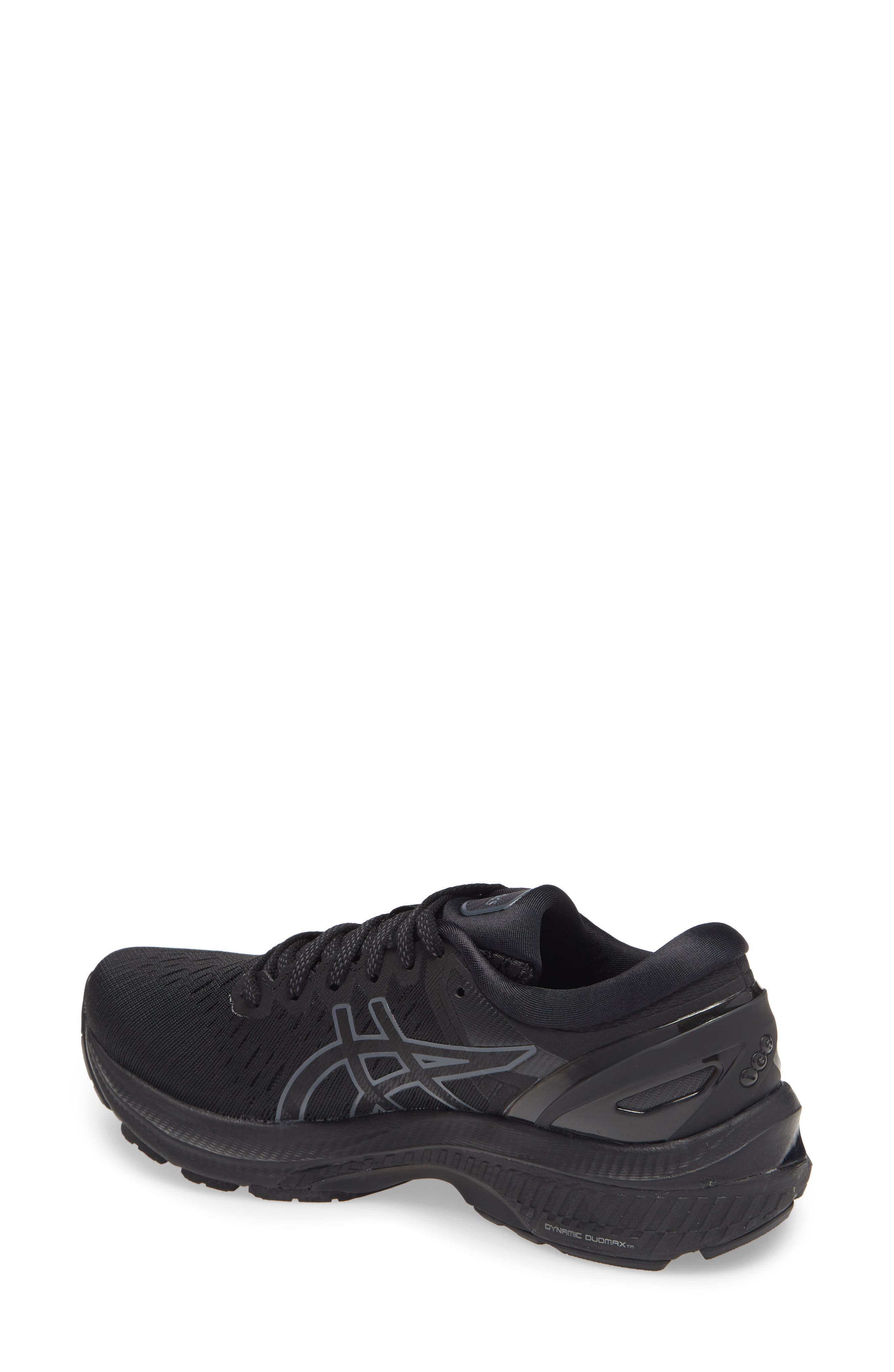 GEL-Kayano® 27 Running Shoe, Alternate, color, BLACK/BLACK