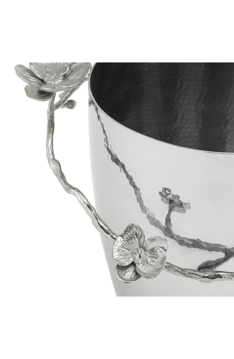 Michael Aram White Orchid Champagne Bucket, Alternate, color, Silver