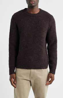 Nordstrom Italian Merino Wool Blend Crewneck Sweater