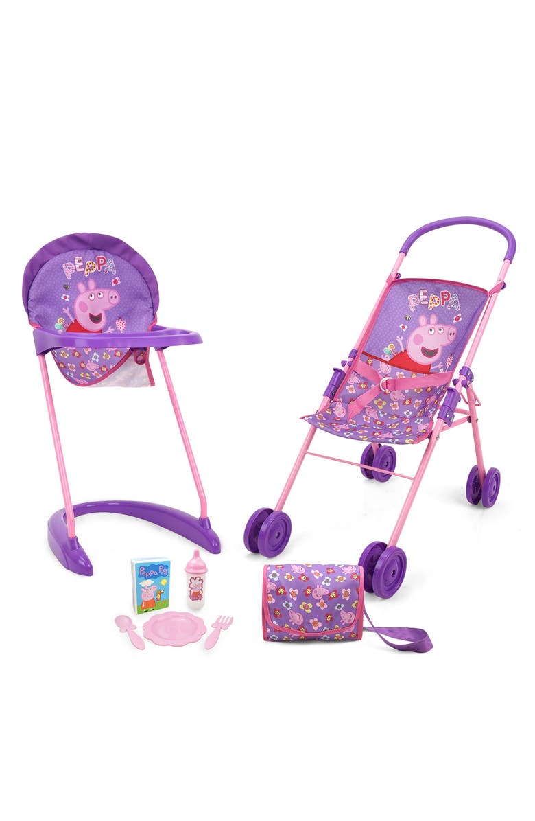 Peppa Pig Stroll N
 Feed 8 Piece Set, Main, color, 