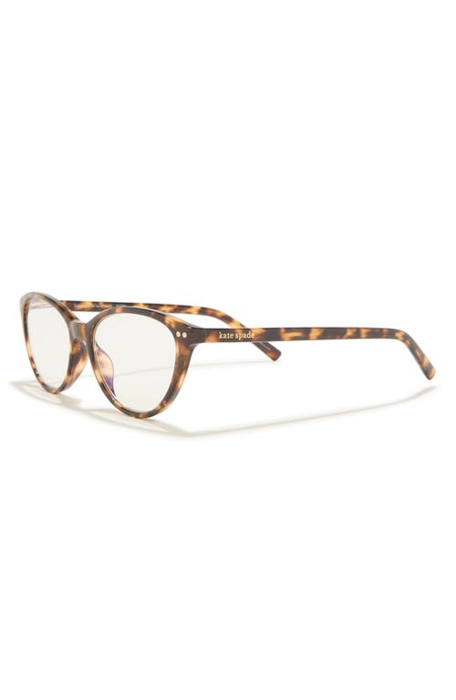 Kate Spade New York Roanne 54mm Cat Eye Reading Glasses In Brown