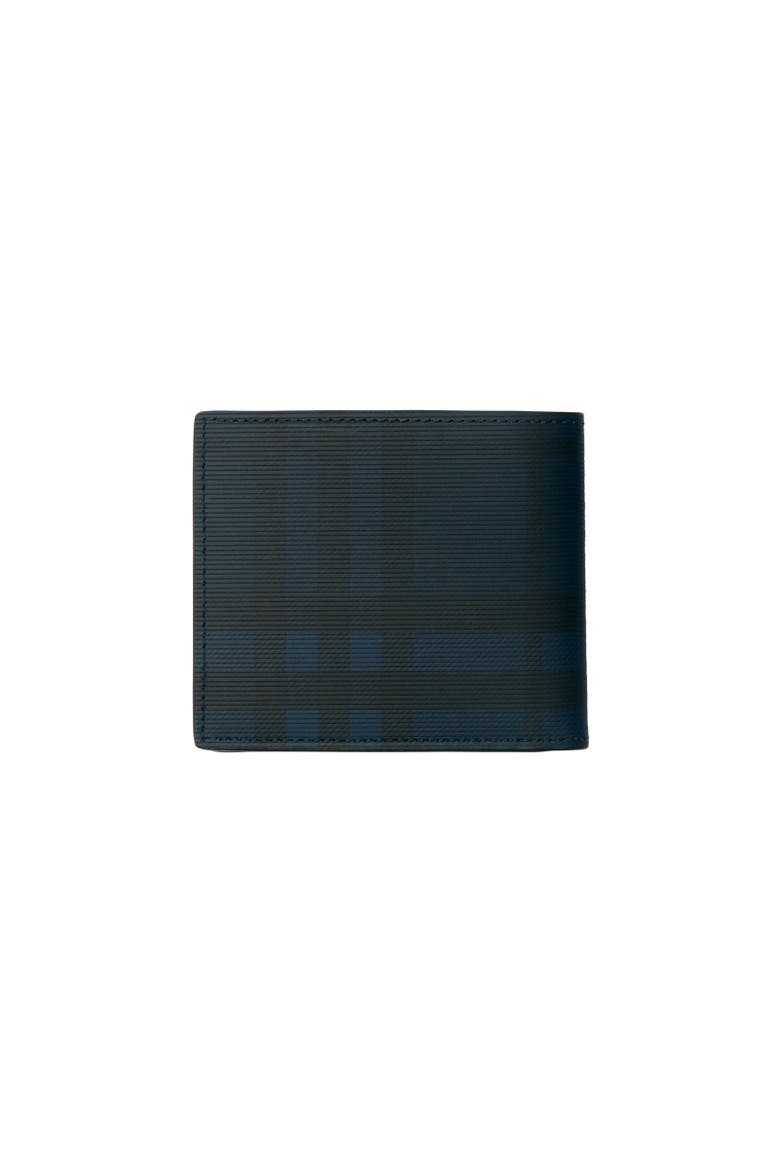 Check Bifold Wallet, Alternate, color, Navy