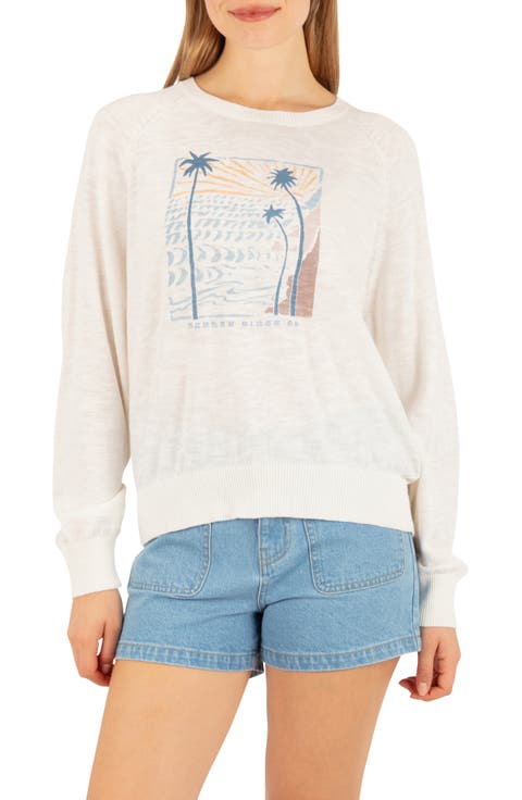 Palm Cove Graphic Sweater