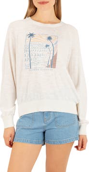 Hurley Palm Cove Graphic Sweater