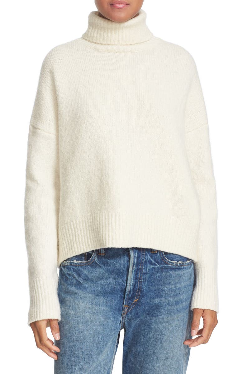 Vince Wool Blend Turtleneck, Main, color,