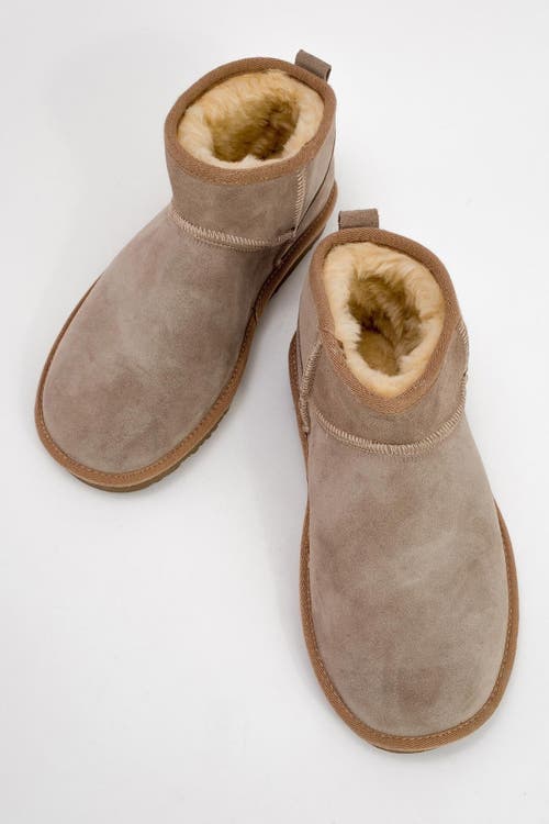 Forever & Always Shoes Pair Leather Ankle Boot In Brown