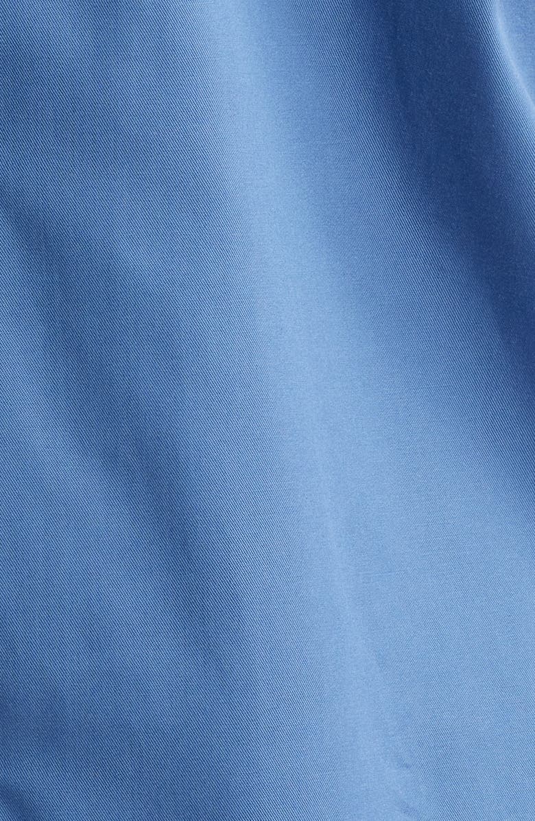 Carhartt Work In Progress Deli Embroidered Short Sleeve Cotton Button-Up Shirt, Alternate, color, Blue Iris / Air Pink