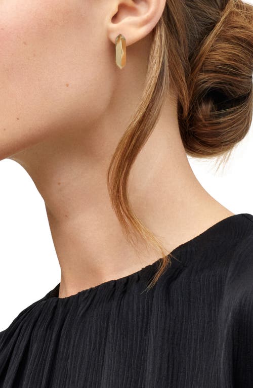Frankie & Zoe 14k Gold Chunky Hoop Earrings In Yellow Gold