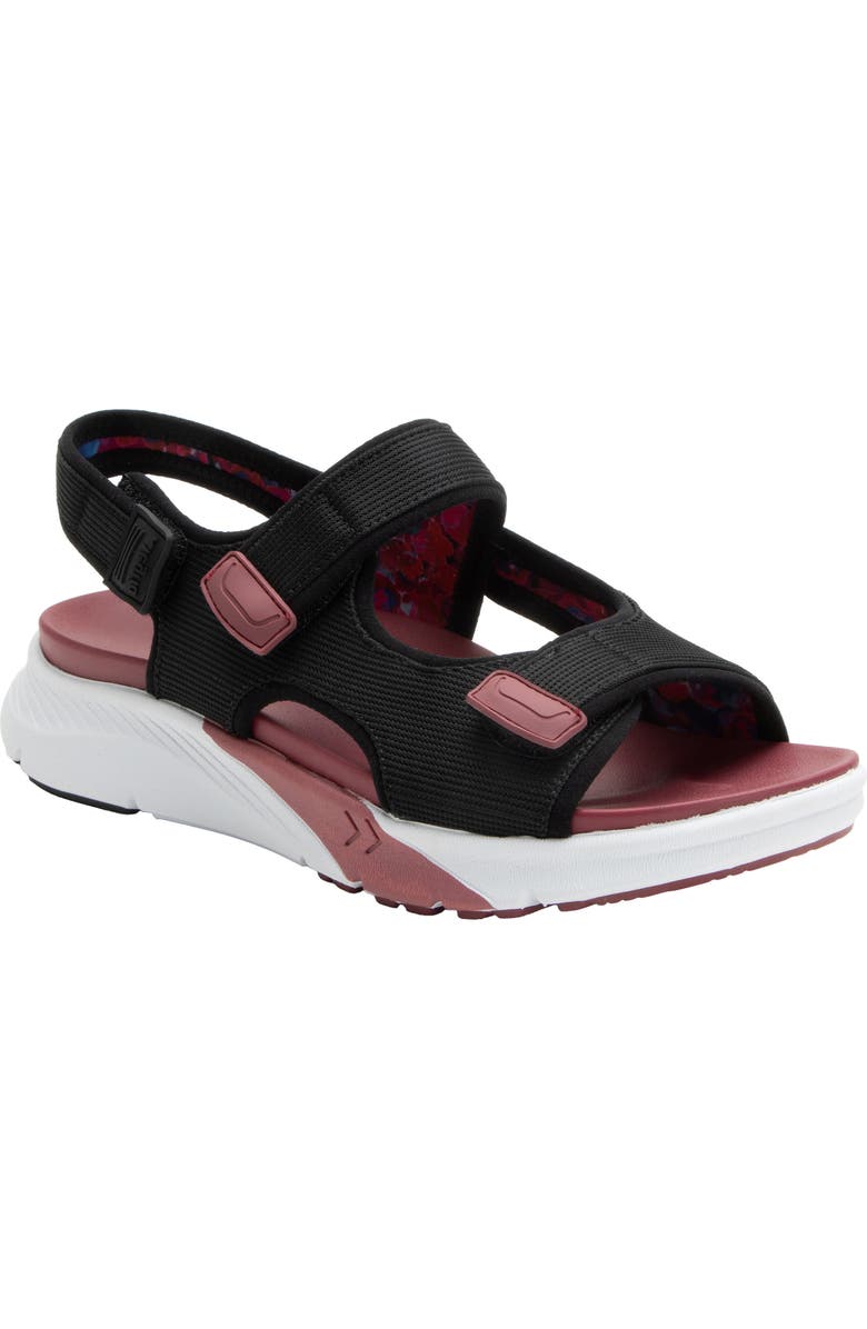 Alegria by PG Lite Sandie Sandal, Main, color, Poppy Pop