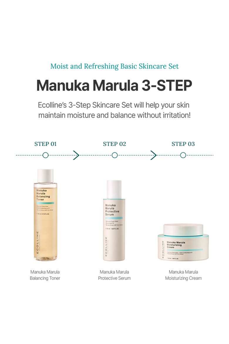 Manuka Marula 3-Step Gift Set, Alternate, color, None